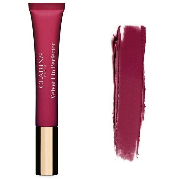 Clarins Paris Velvet Lip Perfector - 04 Velvet Raspberry (Full Size .3oz/NIB) - Picture 1 of 5